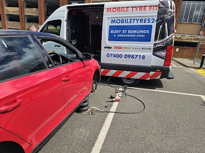 Mobile tyre fitting process